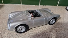 Maisto 1:18 Porsche 550A Spyder Diecast Model Car. Mint Condition