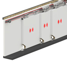TELESCOPIC Sliding Door Track