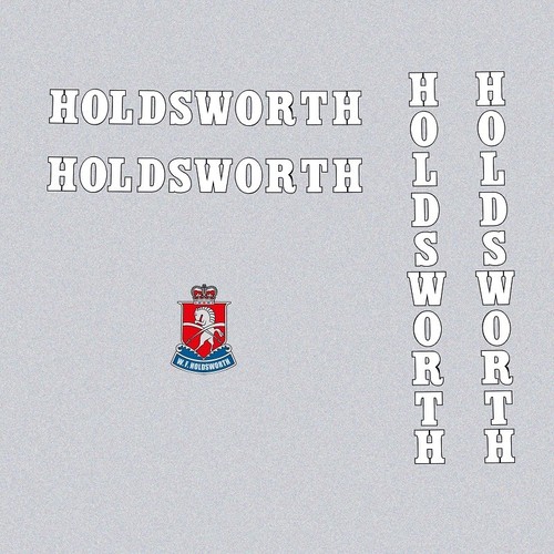 Holdsworth bicycle decals - holdsworth,