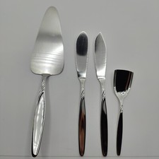 Vintage WMF Pastry Lifter, Fish & Butter Knives & Sugar Spoon. Rome Rom Pattern