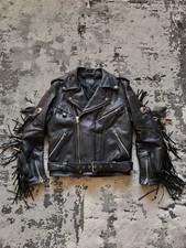  Men's (52) Hein Gericke x Harley Davidson Leather Motorcycle Racing Jacket Rare