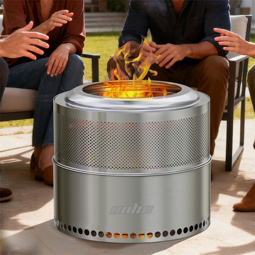Stainless steel smokeless - stainless,
