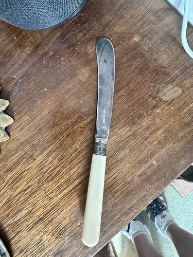 Antique bone and - bone, silver