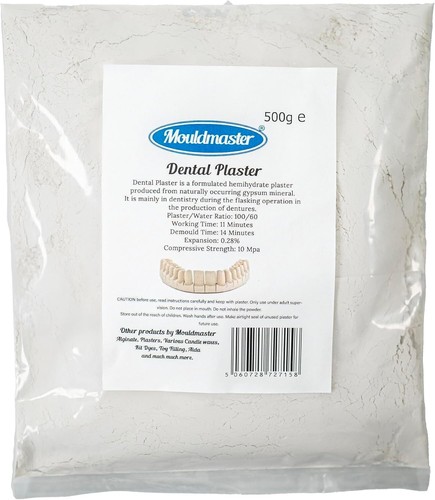 Dental plaster for production - for,