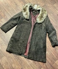Vintage Astrakhan Coat | 1960s