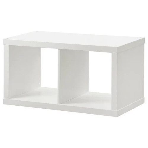 New ikea kallax white shelving - new,
