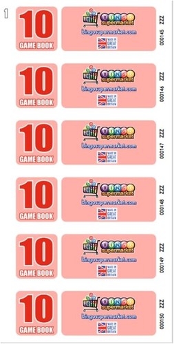 Bingo tickets view 1 90 - to, 1-90