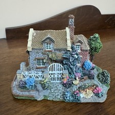 Vintage Miniature English Cottage/ducks Flowers Lilliput lane Style Collector GC