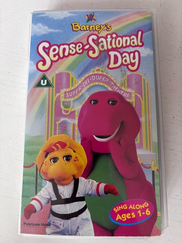 Barney sense sational day vhs - barney,