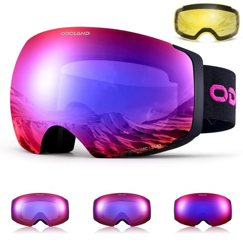 Odoland unisex ski goggles for - goggles,