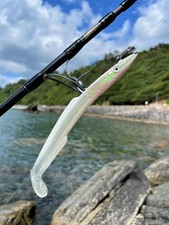 Sidewinder Pearl Skerries Eel Sandeel Fishing Lures 6" Size 3 Per Pack