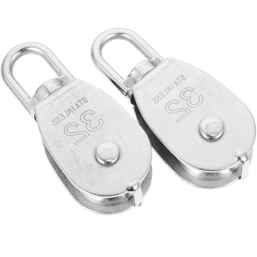 2pcs steel pulley - 2pcs,