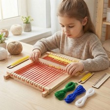 Wooden Weaving Loom Kit
