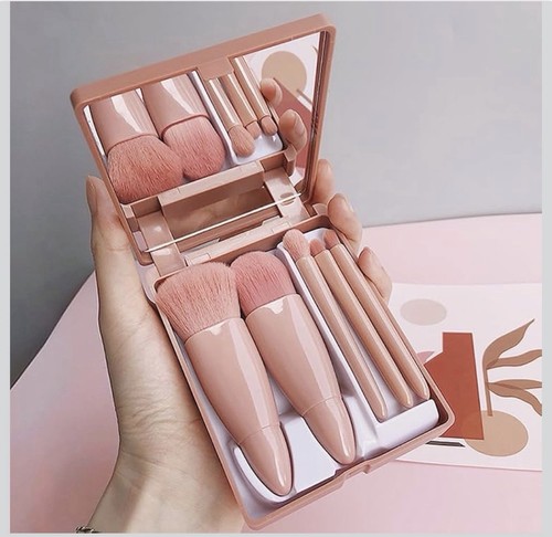 5pcs portable makeup brush - portable,