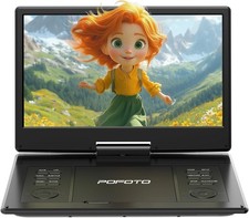 POFOTO 15.7'' Portable Car DVD