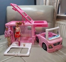 BARBIE CAMPER VAN With 2 Dolls