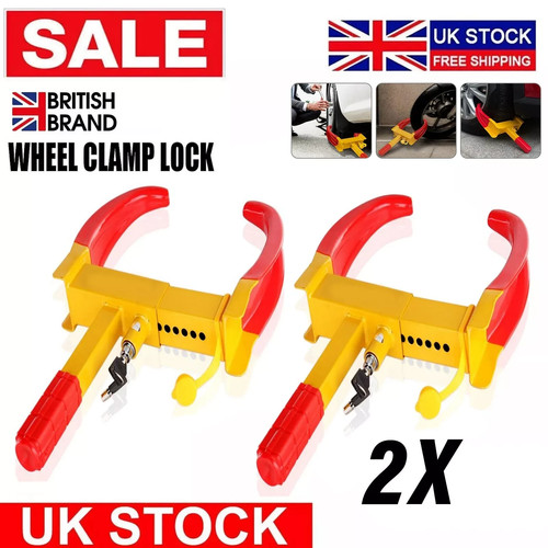 Wheel clamp for - wheel, van