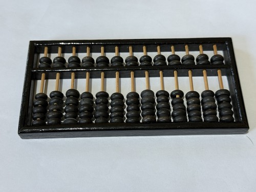 Vintage wooden abacus small - vintage,