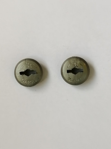 Sakae crank dust caps - sakae,