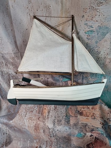 Vintage model wooden sail - vintage,