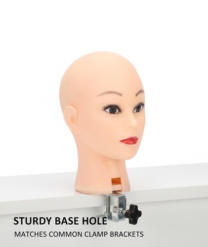 Bald mannequin head - bald, head,