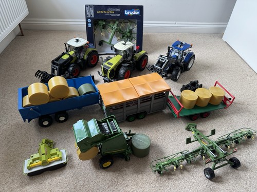 Farm toy bundle tractors - toy, tractors,
