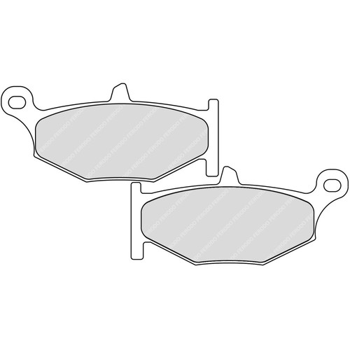 Pair brake pads ferodo - pads,