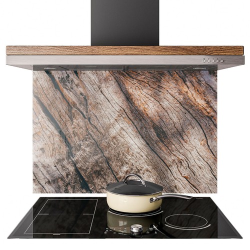 Glass splashback kitchen - kitchen, tile
