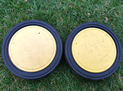 John deere front wheels - front, pair