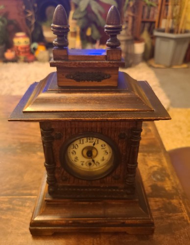 Antique mauthe music box alarm - antique,