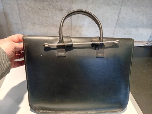 Vintage leather satchel - vintage,