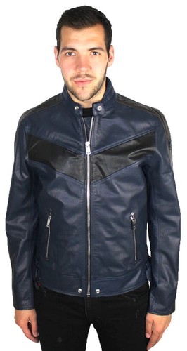 Diesel leather jacket l - jacket,