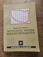 Application Of B&K Equipment To Acoustic Noise Measurements Bruel & Kjaer 1971 