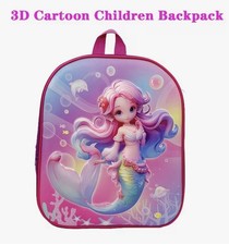 1pc Girls' Mermaid Princess 3D
