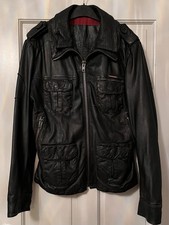 Superdry Leather Jacket - UK