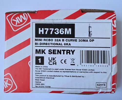 32a double pole - double, module