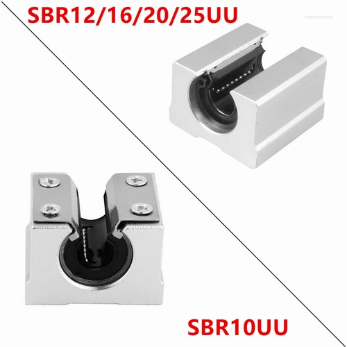 4pcs sbr10 20 25uu - 4pcs, sbr10/12/16/20/25uu
