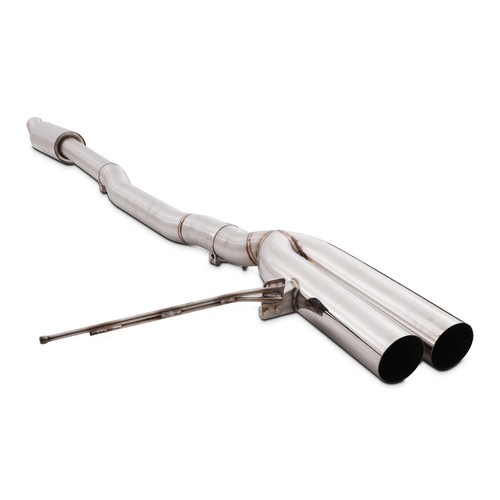 Stainless cat back - back, shotgun