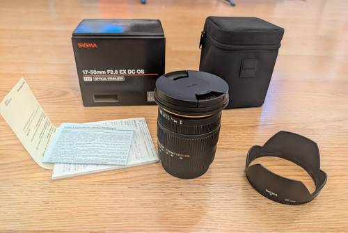 Sigma 50mm ex dc - sigma, 17-50mm