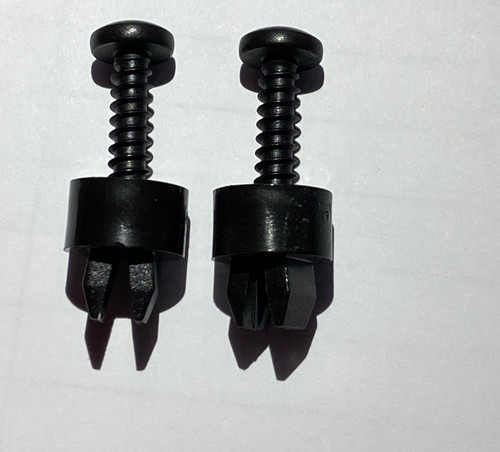 Front number plate screws - front,