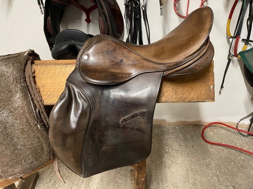 Jeffries falcon saddle - , 17.5