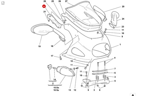 Ducati st2 st4 right side - ducati, /