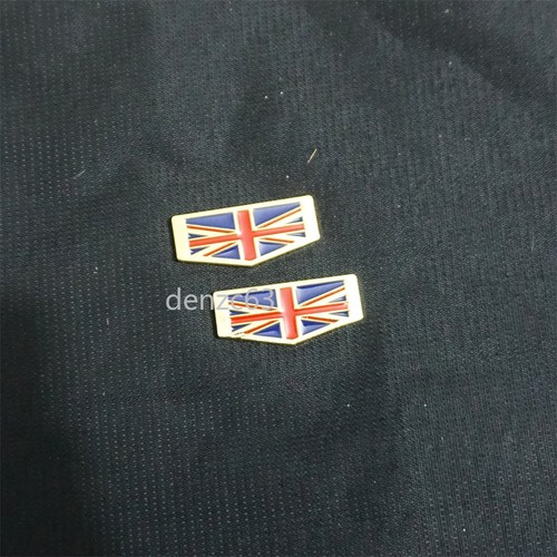 Chrome gold flag - 2x,