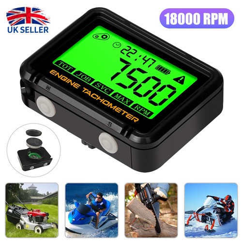 Digital tachometer rpm hour - digital,