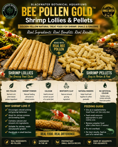 Bee pollen gold shrimp pellets - bee,