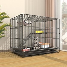 2/3 Layer Cat Cage Collapsible