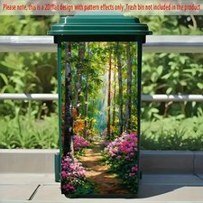 Wheelie Bin Sticker Forest