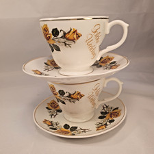 Bone China Tea Cup and Saucer