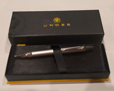 Cross chrome & steel ballpoint