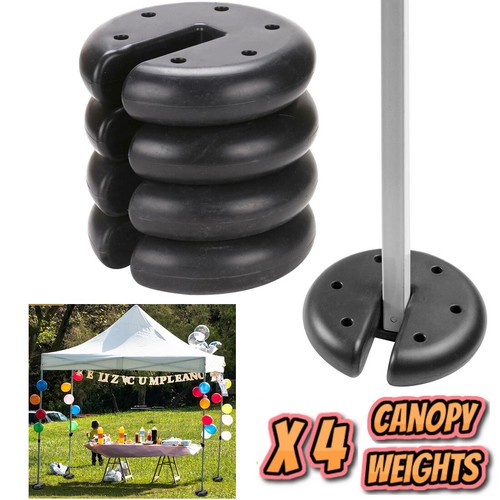 Round canopy tent leg weights - canopy,